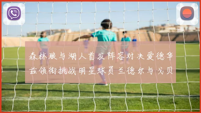 森林狼与湖人首发阵容对决爱德华兹领衔挑战明星球员兰德尔与戈贝尔